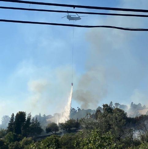 Friday vegetation fire scorches 9 acres in Newcastle | Gold Country Media