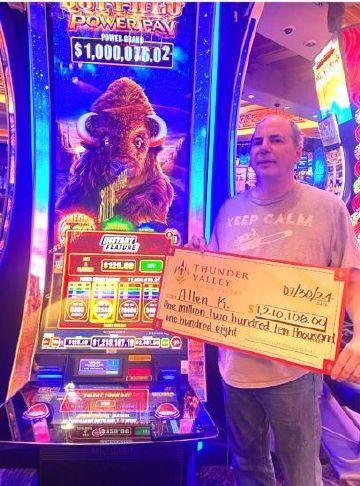 $1.2 million jackpot hit at Thunder Valley Casino – Gold Country Media