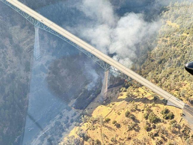 Fire under Foresthill Bridge deemed arson | Gold Country Media