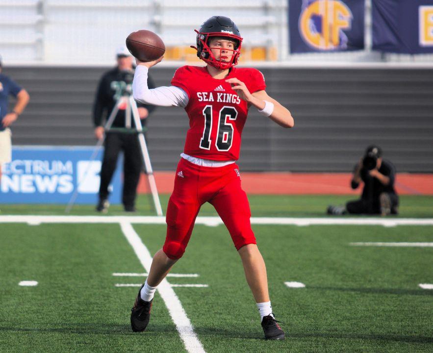 Knox Kiffin, son of Lane Kiffin, completed two passes for Palos Verdes. |  Gold Country Media