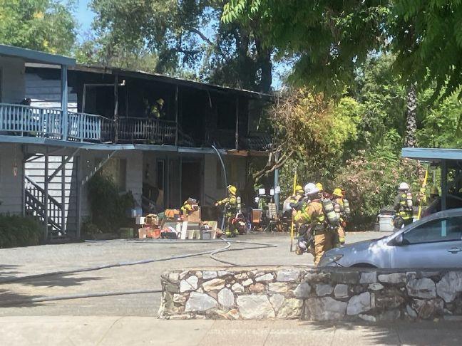5 displaced in High Street fourplex fire in Auburn – Gold Country Media