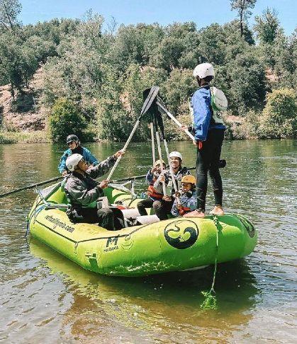 Family-friendly whitewater rafting offers gentle adventure on American River