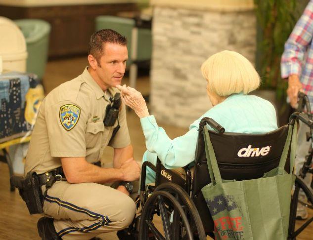 Coffee with a Cop Day connects Lincoln officers, seniors – Gold Country Media
